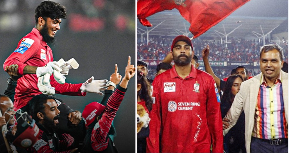 বিপিএল ইতিহাসে সর্বোচ্চ রান তাড়া করে চ্যাম্পিয়ন বরিশাল